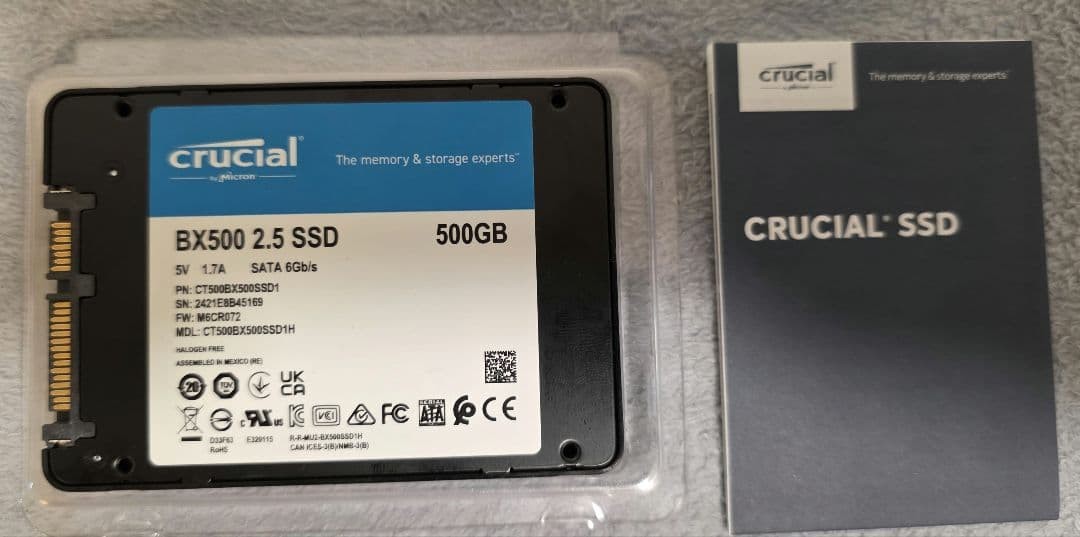 Crucial BX500 500GB 2.5 Inch SATA SSD CT500BX500SSD1 Tested