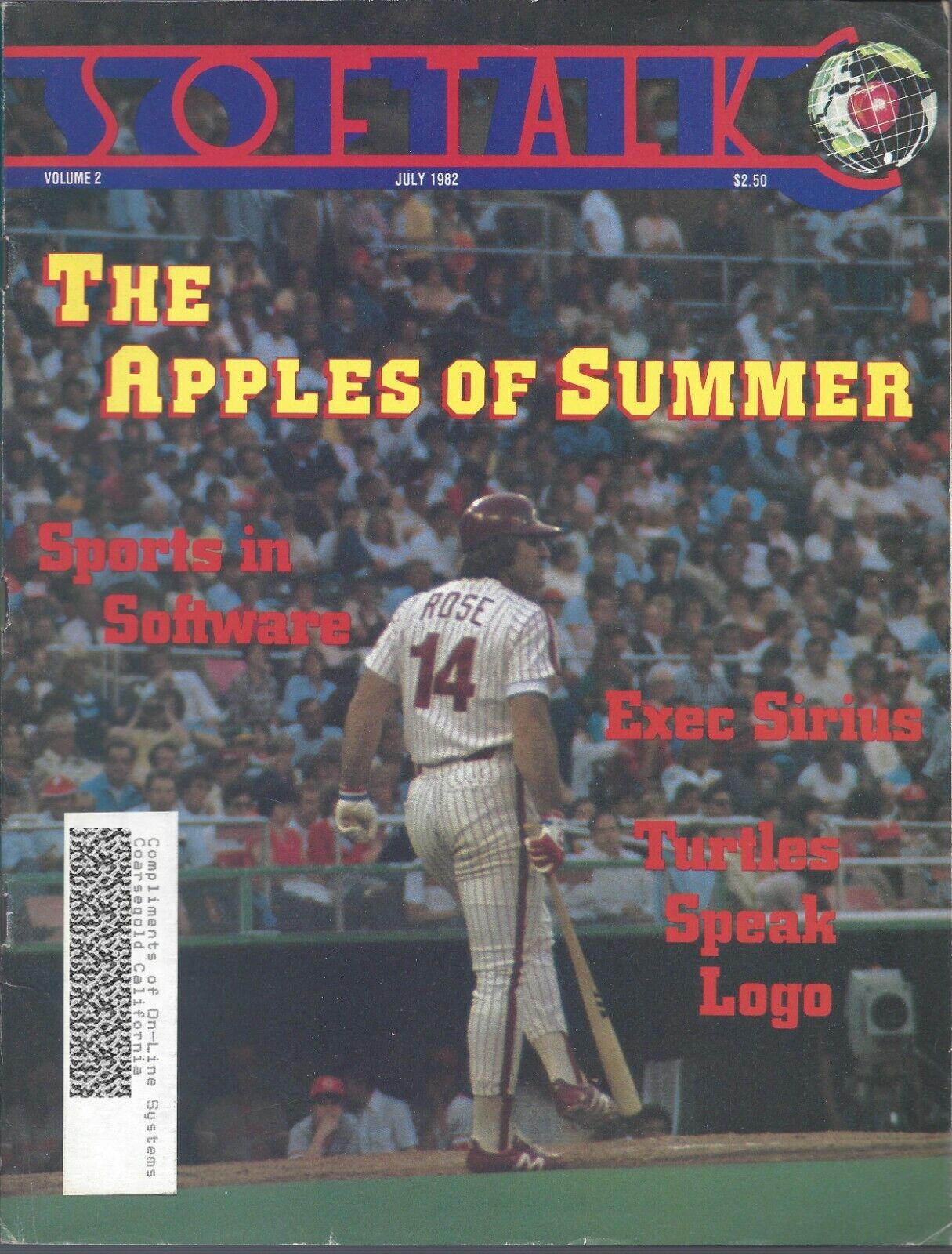 Softalk Magazine, July 1982, for Apple II II+ IIe IIc IIgs