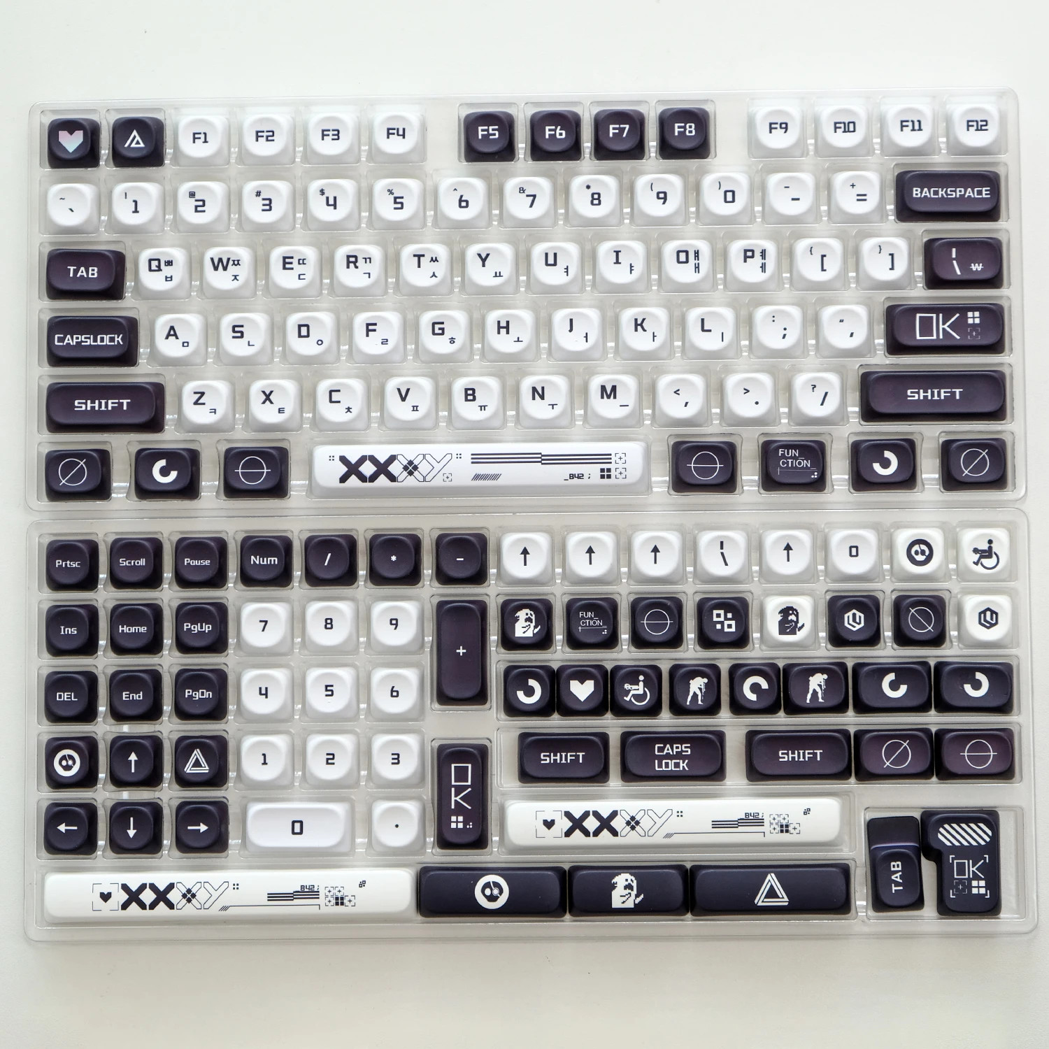 KBDiy Gummy Bears PBT Keycaps 141 Keys Korean English MX Mechanical Gaming