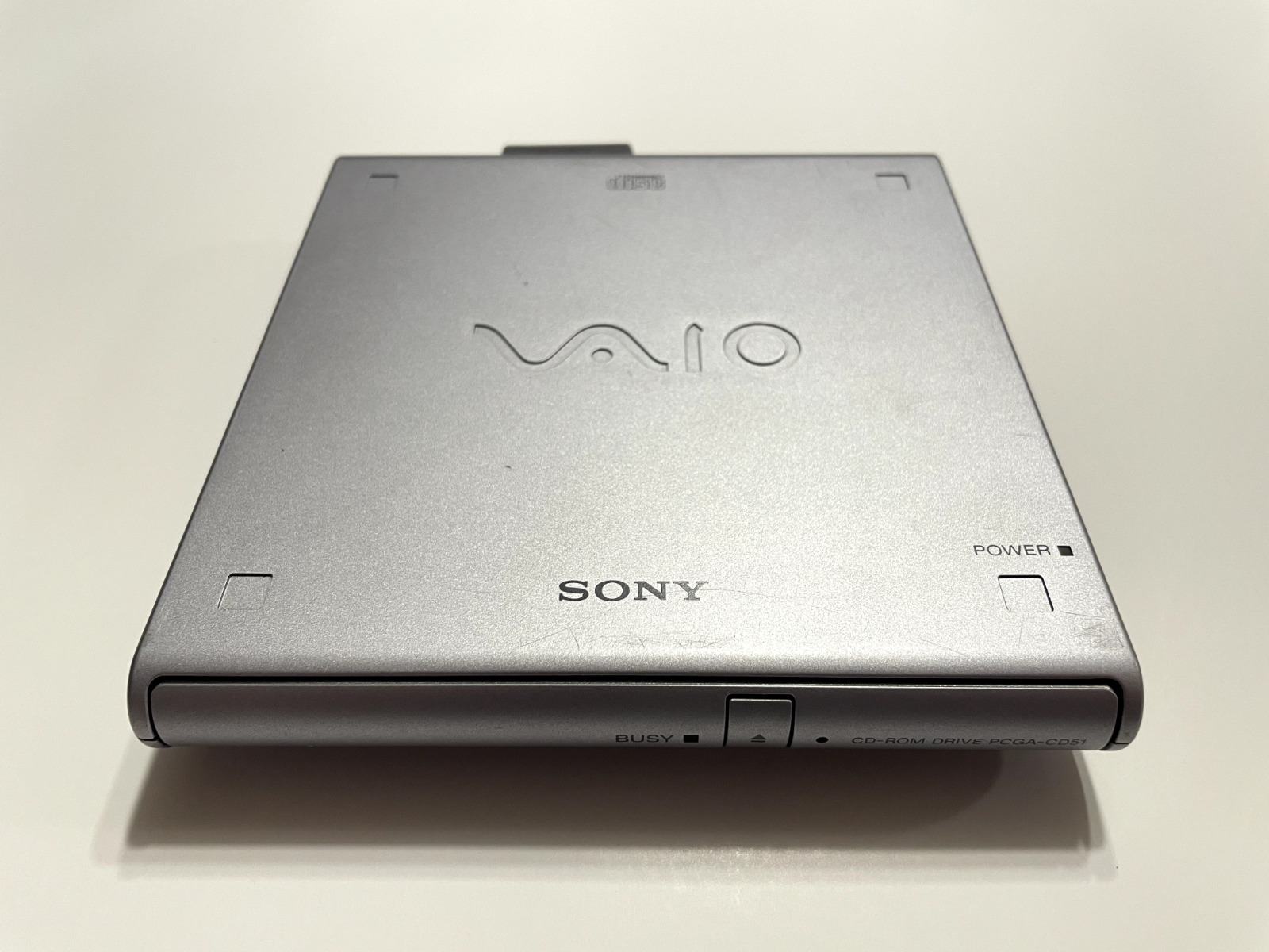 Sony Vaio PCGA-CD51 External Portable CD-ROM Drive Made in Japan - TESTED