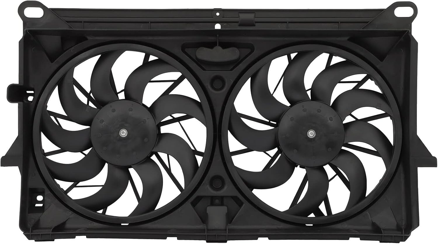 Radiator Electric Cooling Fan GM3115212 Engine Slim Fan Fits for 2005-2006 Black