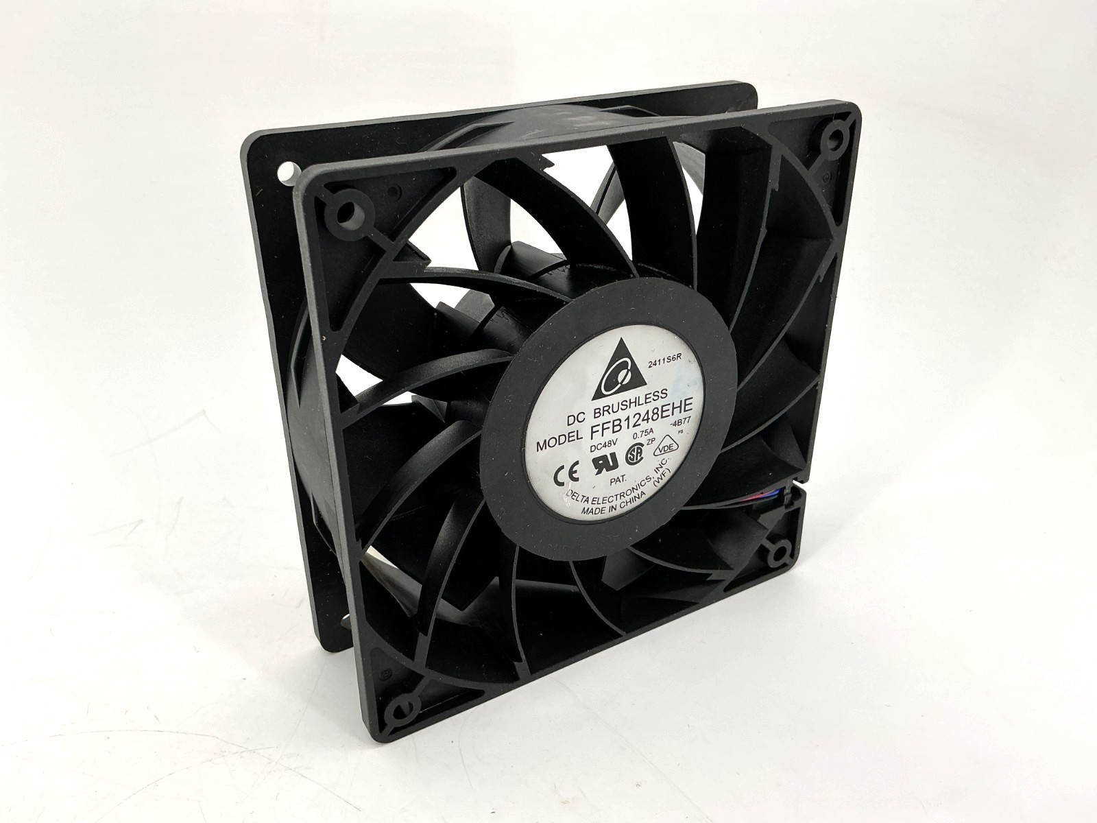 New Delta Electronics FFB1248EHE DC Brushless Axial Fan 0.75A 48VDC - No Box