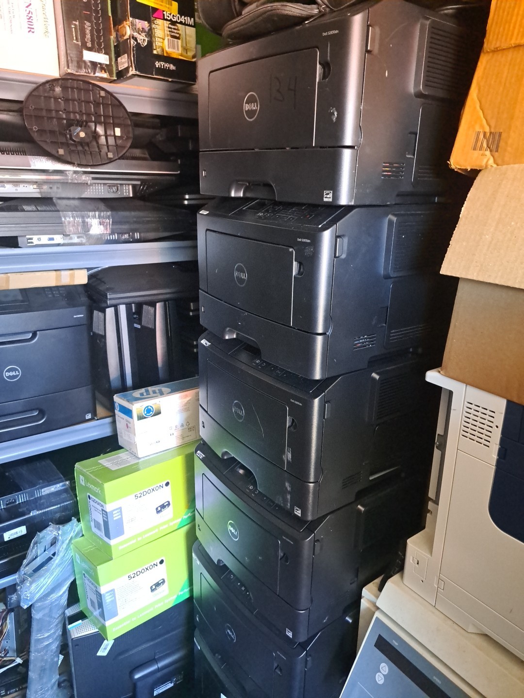 Lot Of 36 Dell ( 18x B2360dn & 18x S2830dn) Monochrome Laser Printers