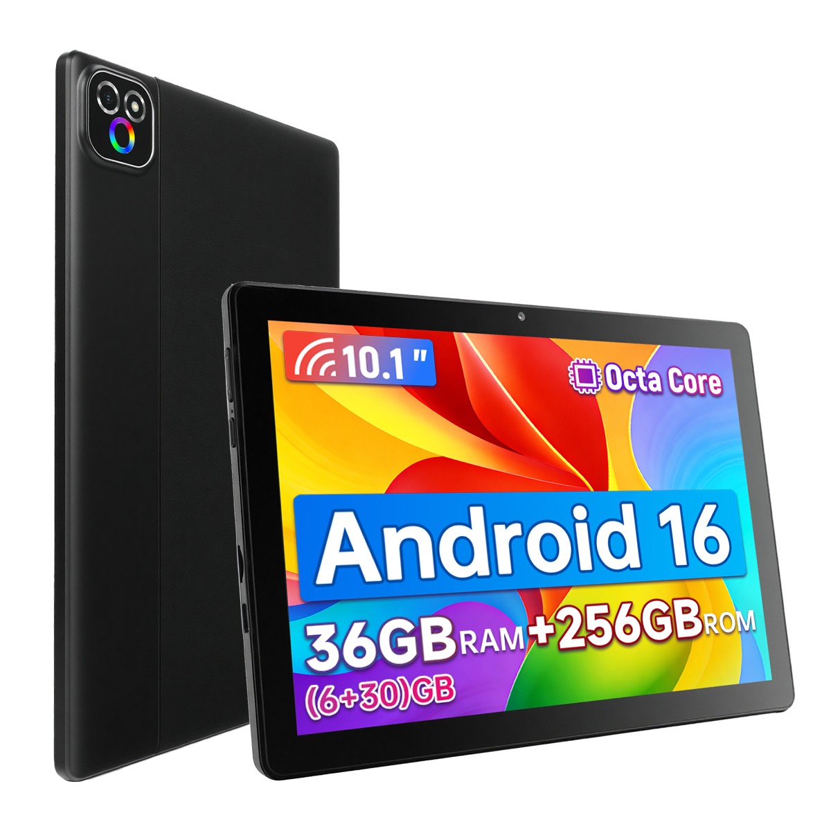 10.1 inch IPS TouchScreen Tablet Android 16 Max 36GB RAM + 256GB ROM Wifi 6+