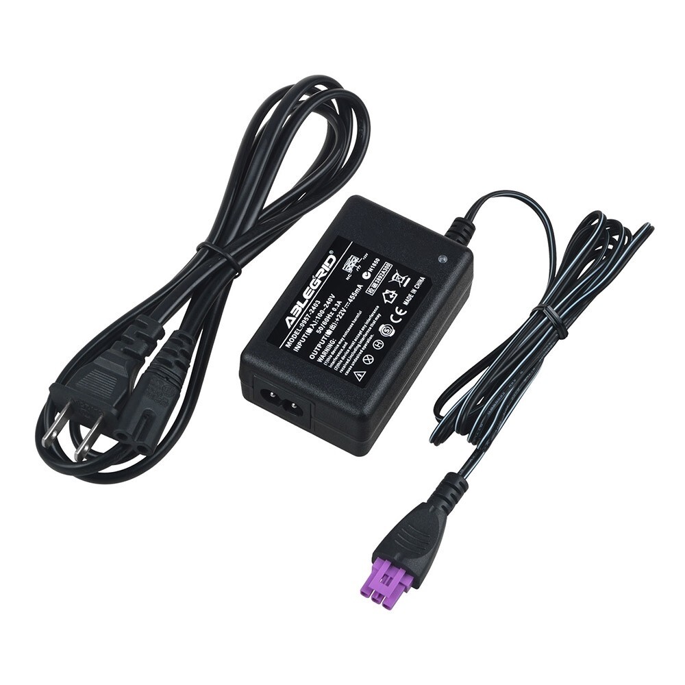 AC Adapter Charger For HP Deskjet 2540 2542 1510 Printer Power Supply Cord PSU
