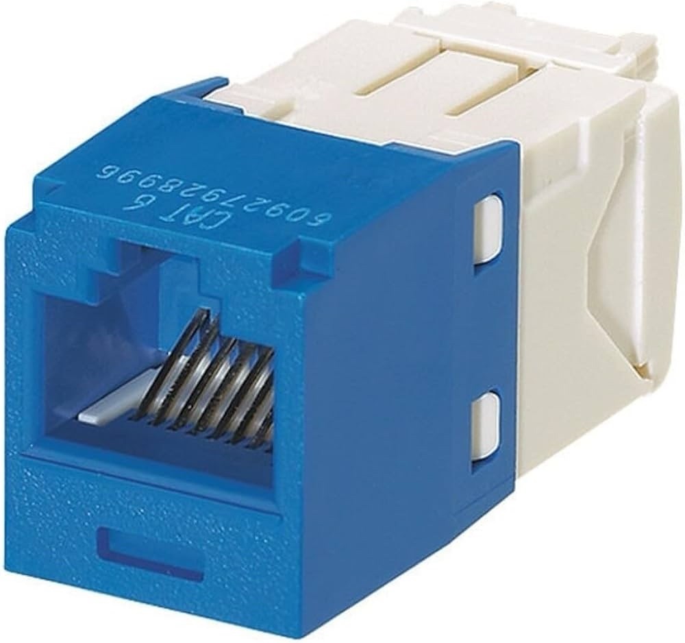 LOT OF 1,000 Panduit CJ688TGBU UTP Jack Module Blue LOT OF 1,000 Brand new
