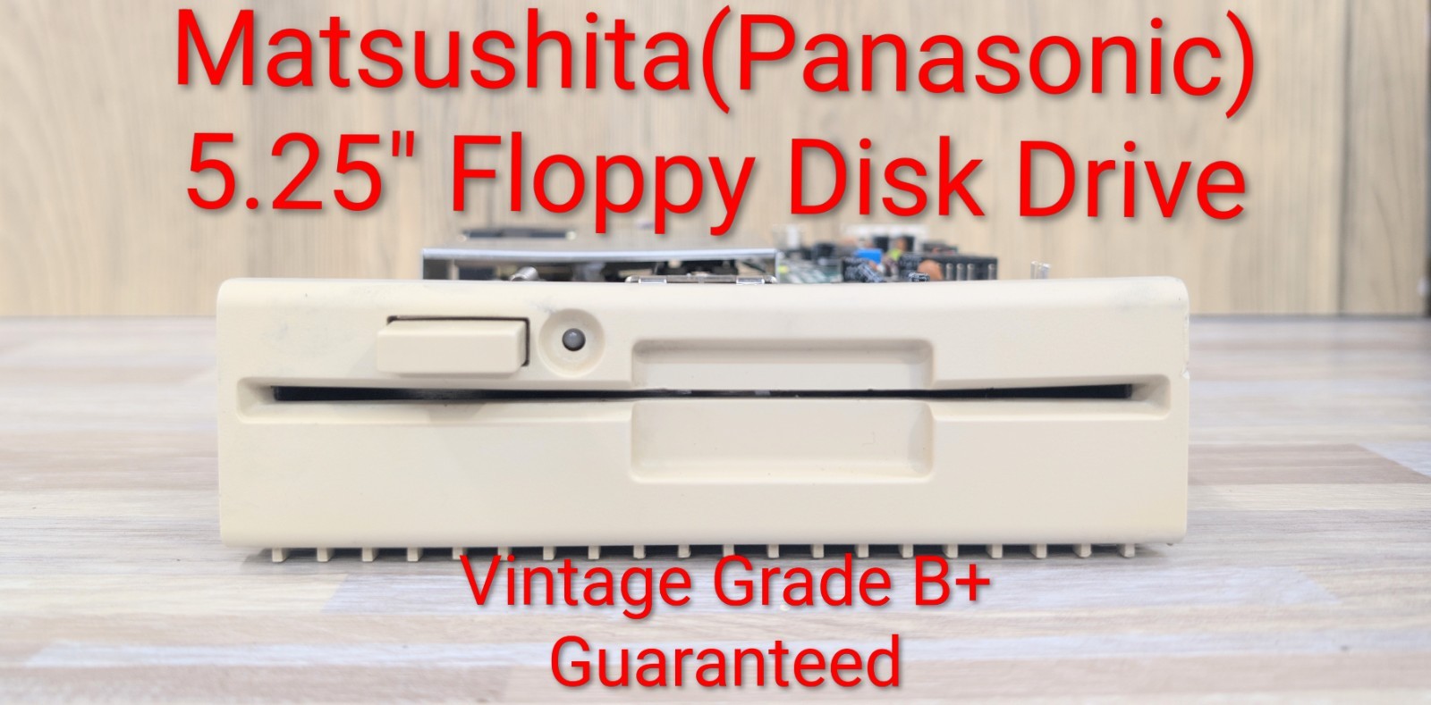 Panasonic JU-475-4A5S 5.25" Floppy Disk Drive – Vintage Matsushita Japan