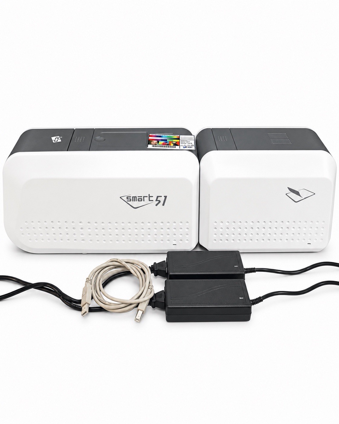 ⭐️⭐️IDP SMART-51L Dual Sided ID Card Printer Laminator Fully Tested Working USB