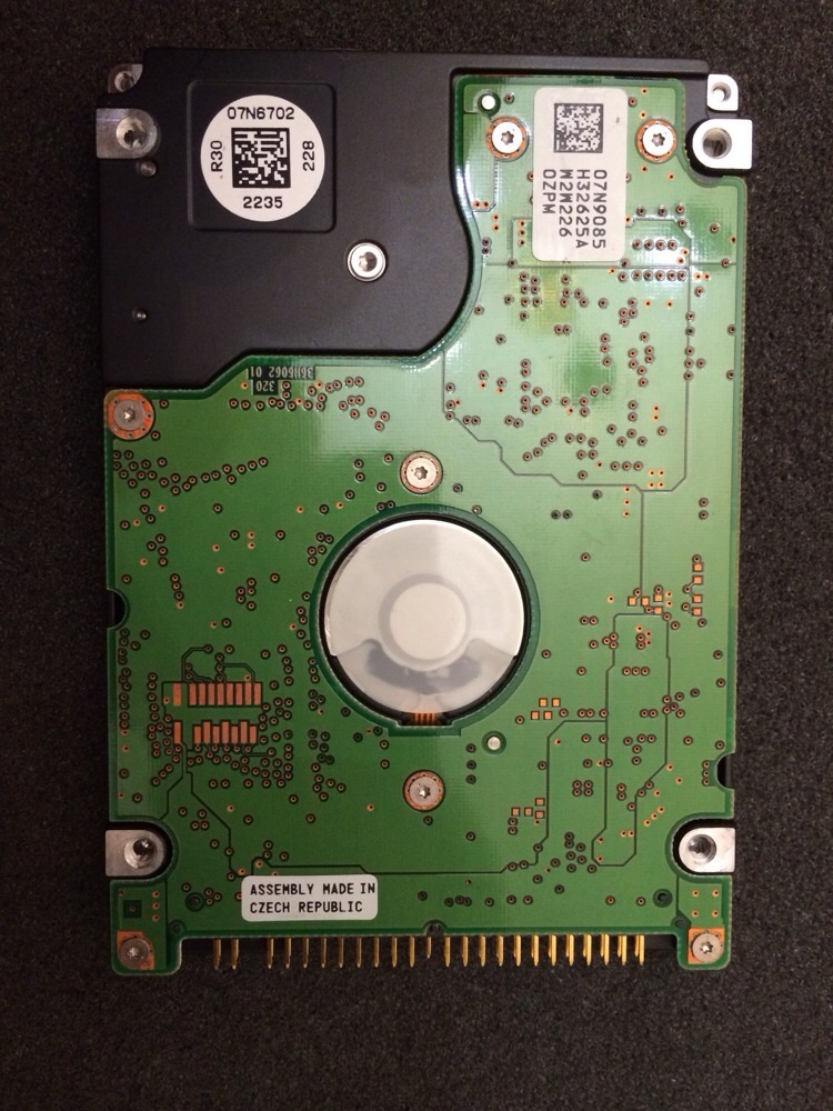 HITACHI IC25N030ATCS04-0 30GB ATA/IDE PCB BOARD ONLY LAPTOP 07N9085 H32625A