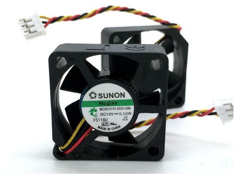  1PC  3-line ultra quiet cooling fan  3010 DC 12V MC3010V1-0000-G99 30*30*10MM