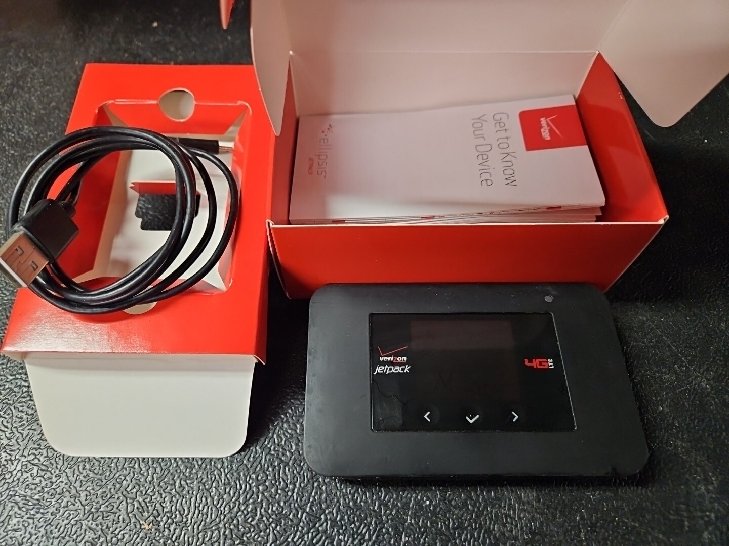  Verizon Jetpack 4G LTE Mobile Hotspot AirCard 791L-6C3D  Nice used condition