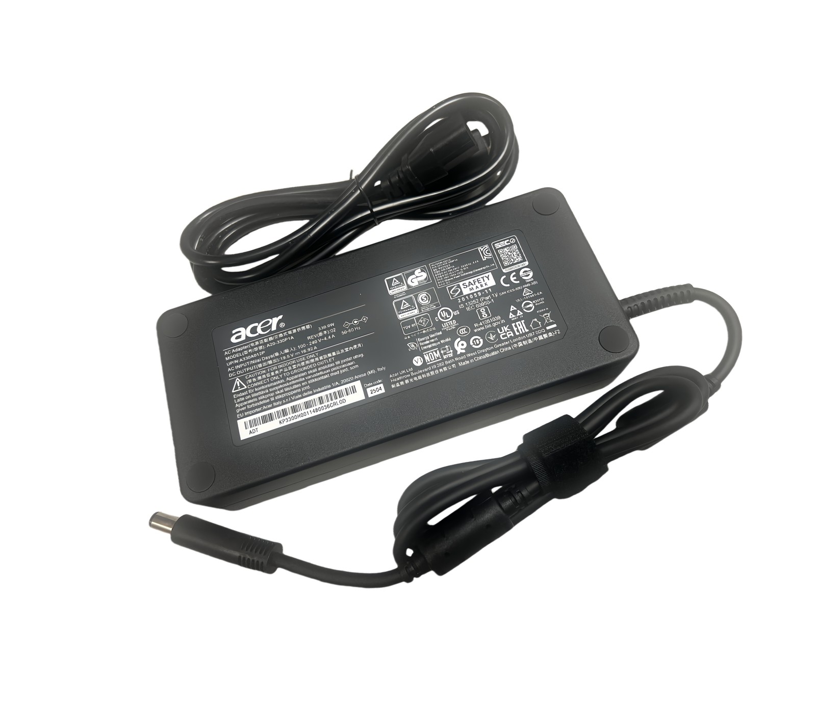 New Original Acer Predator Helios 500 PH517-61 ADP-330AB D 330W AC Adapter