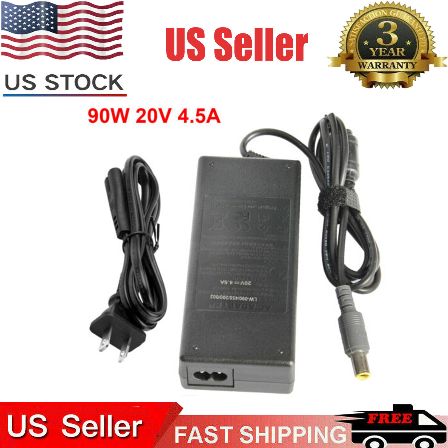 For IBM Lenovo Thinkpad T400s T410s T410i T430 T530 90W Power Adapter Charger F
