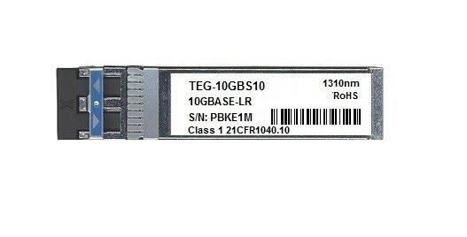 TRENDnet TEG-10GBS10 compatible 10GBASE-LR SFP+LR 1310nm 10km LC DOM SMF