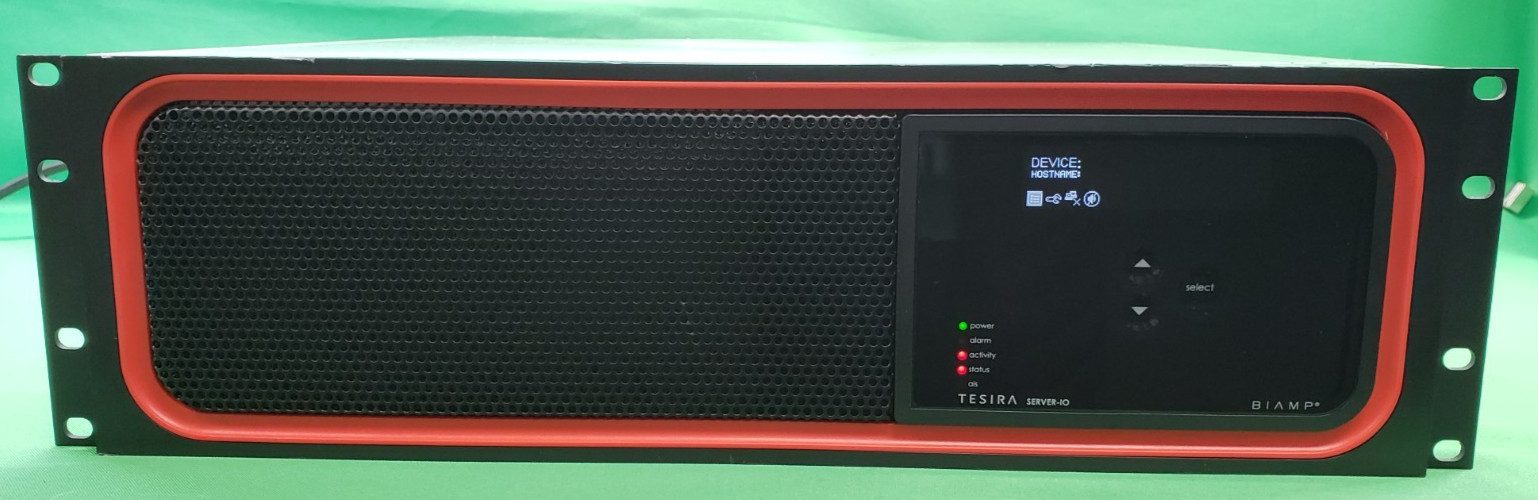 Biamp Tesira SERVER-IO DANTE Server 1xSNC, 1xAVB, 1xSVC, 1xSOC4, 6xSEC4, 2xSIC4