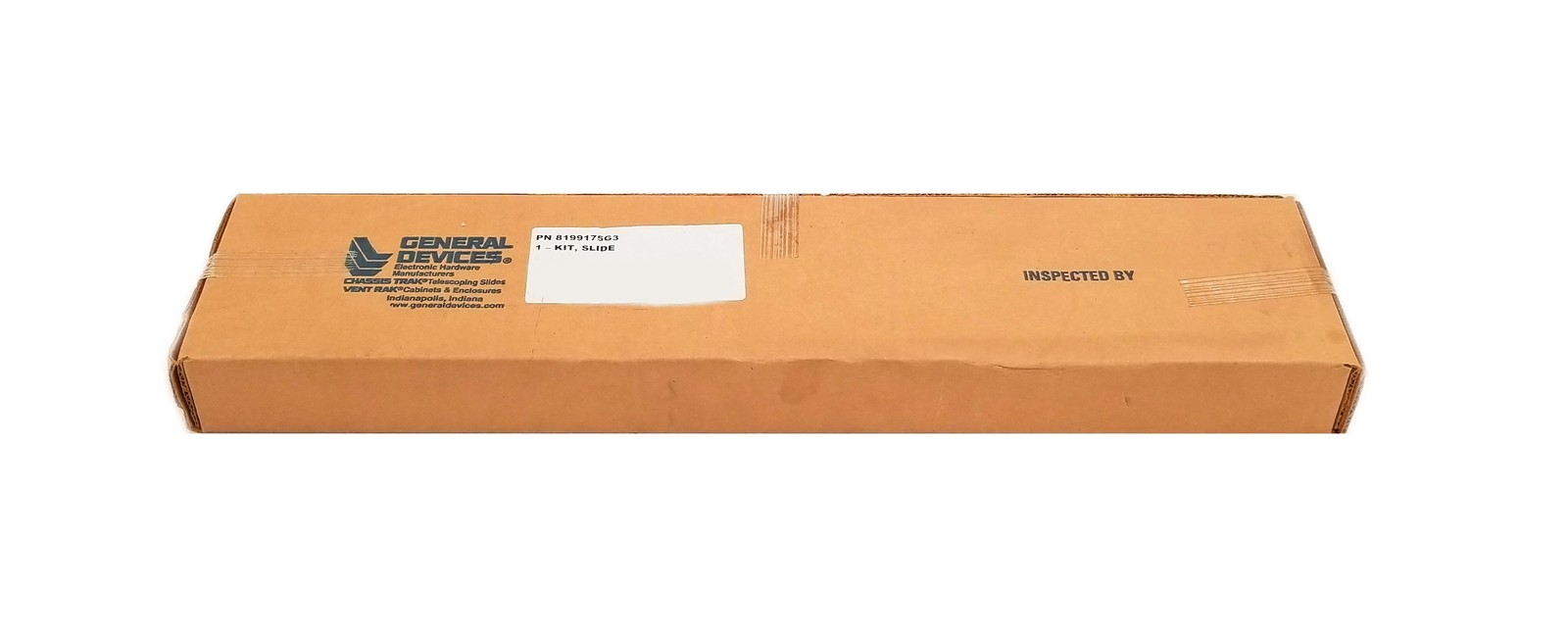 NEW General Devices Chassis Trak 8199175G3 Telescoping Rack Slide Kit