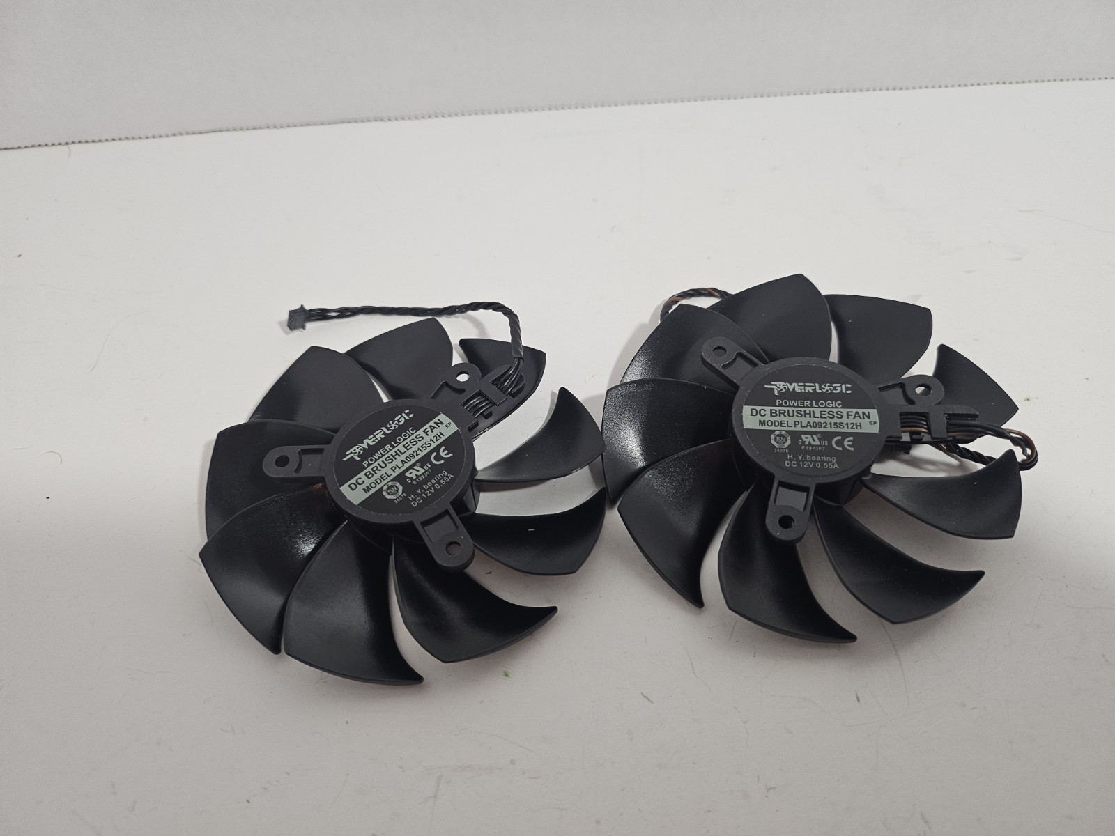Power Logic GPU Replacement Cooling Cooler  Fan For XFX SPEEDSTER QICK RX 6700XT