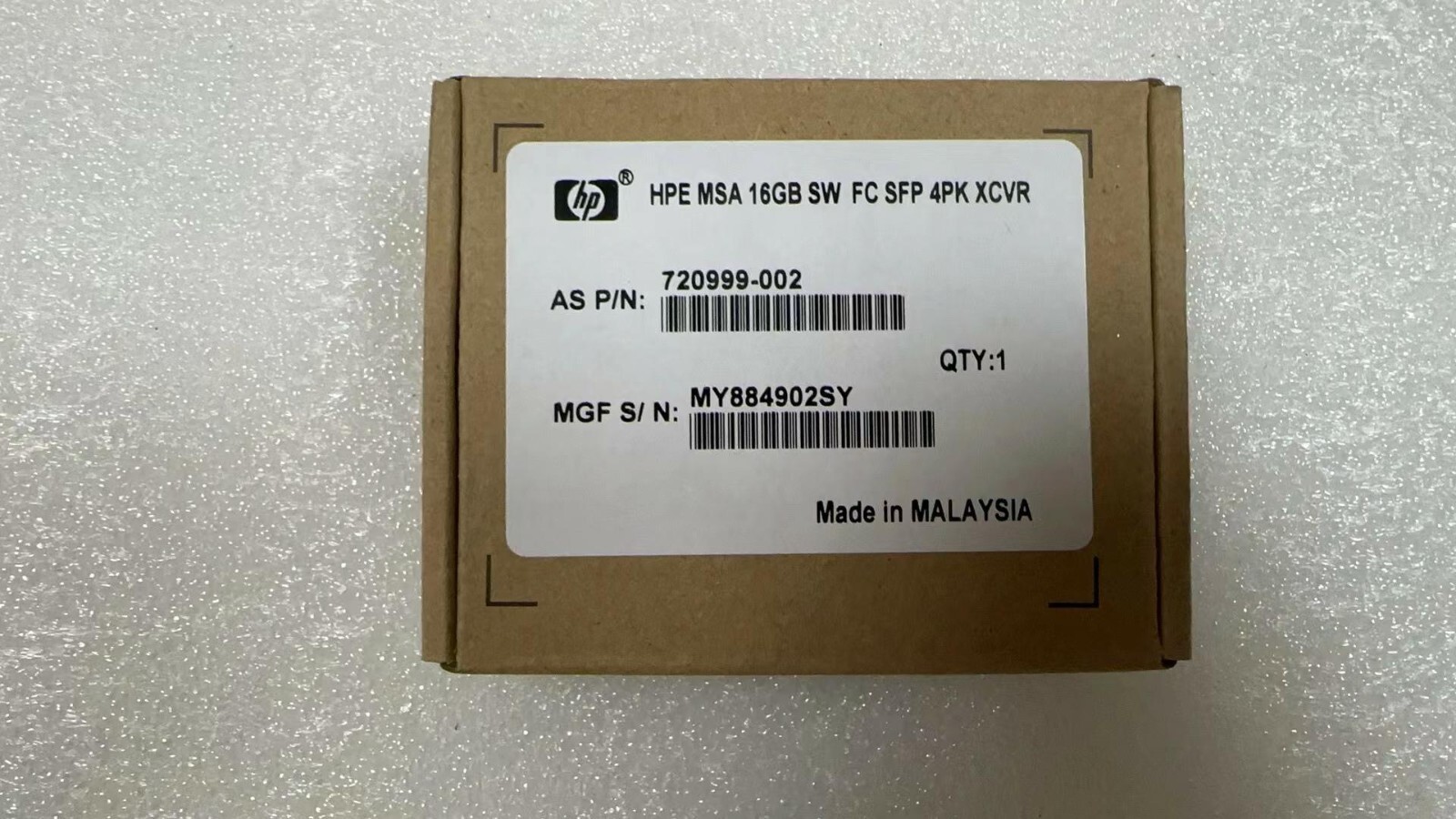 1 Pcs New HP C8R24B MSA 720999-002 16GB Short Wave Fibre Channel 876143-001 SFP