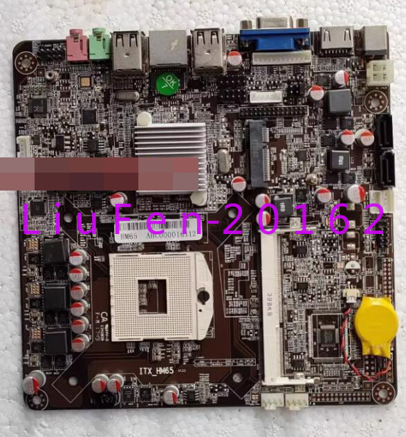1PC Used ITX-HM65 Motherboard DDR3