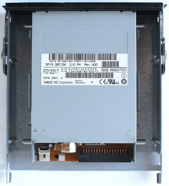 Nec fd1231t fdd, 134-506790-520-3 internal, dp/n 06c134 (black)