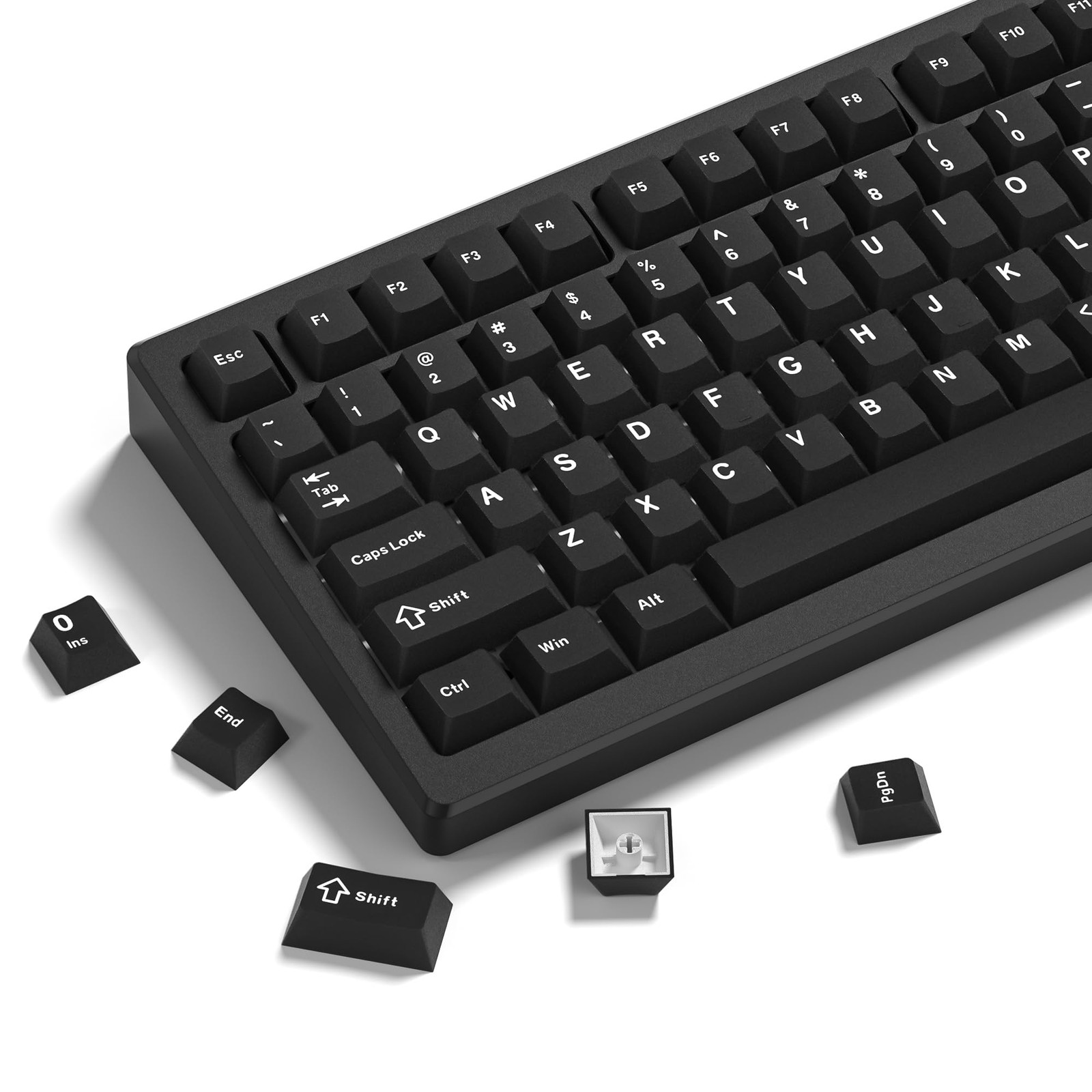 Womier Double Shot PBT Keycaps Set 138 Keys Cherry Profile Custom Key caps