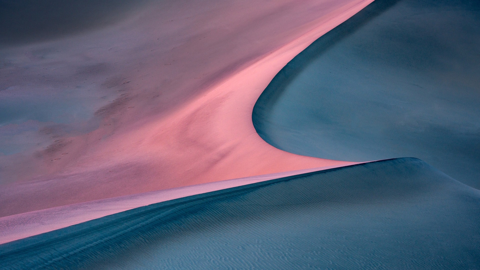 Landscape nature desert dunes sand wavy lines minimalism Custom Gaming Mat Desk