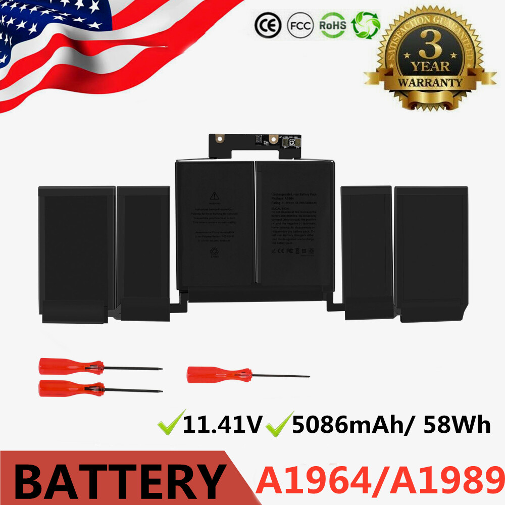 A1964 Battery Genuine for Apple MacBook Pro 13" A1989 Mid 2018 2019 A2251 2020