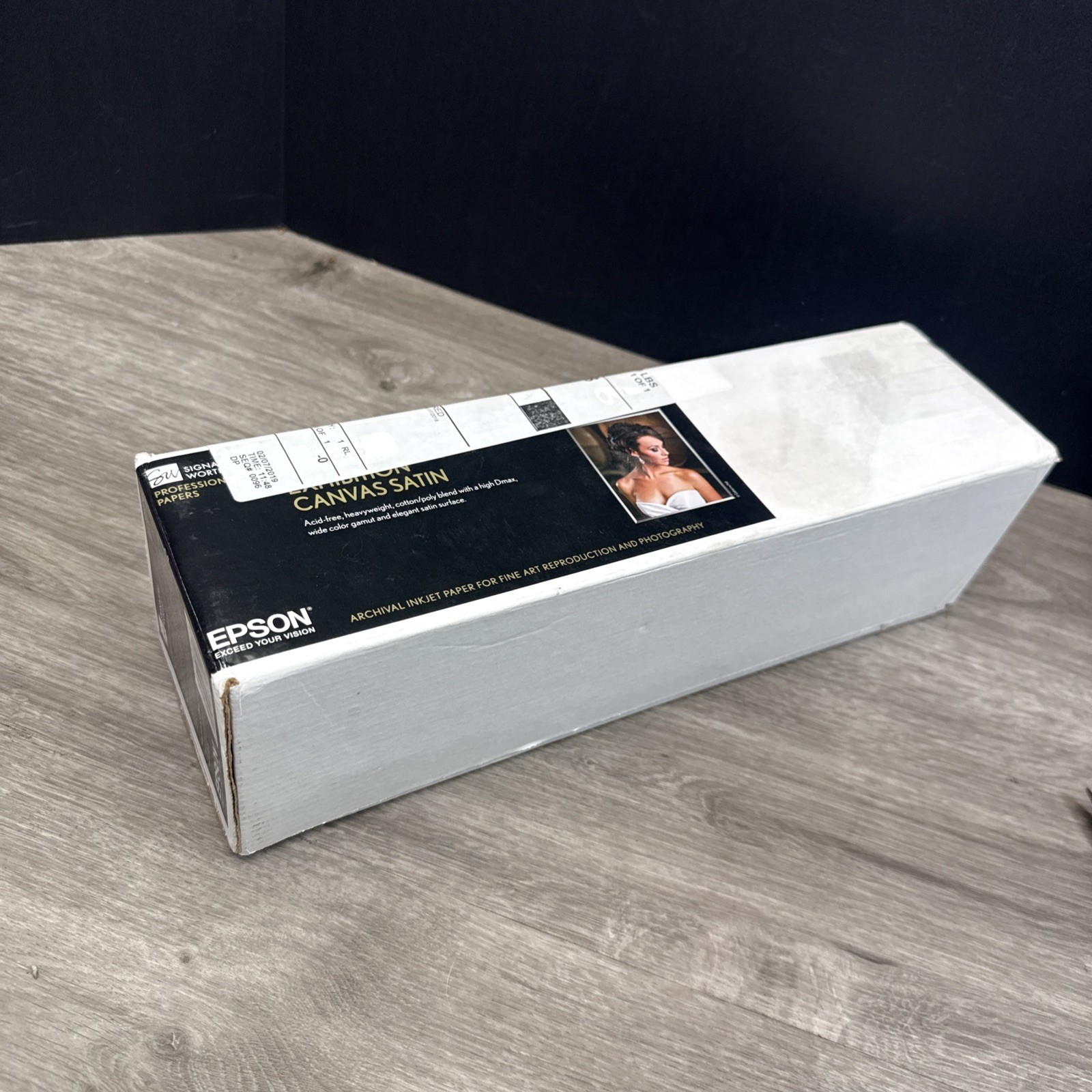 Epson Exhibition Canvas Matte | 13" x 20' - Roll S045255 Signature Partial Roll