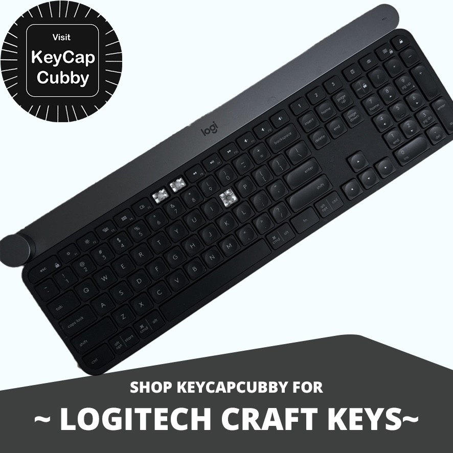 Logitech Craft Keyboard YR0064~ Replacement Key & Switch Part ~ Graphite