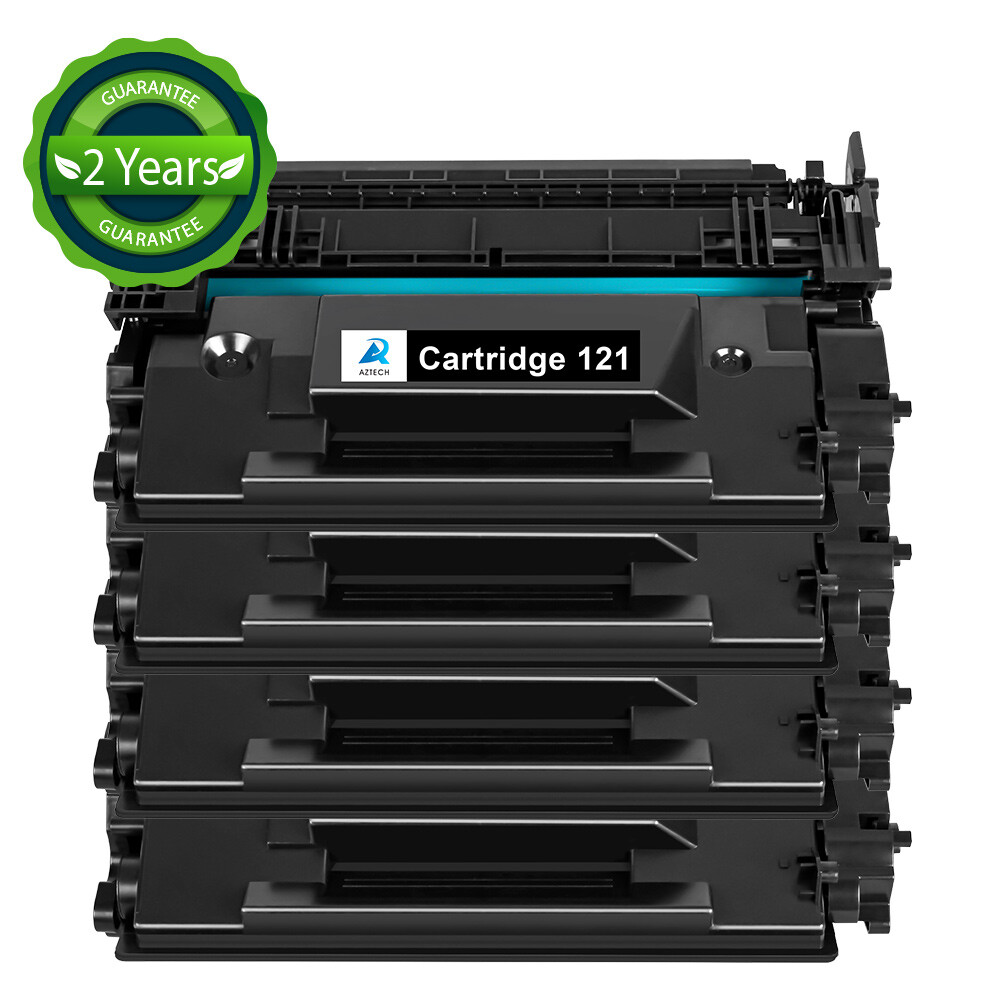 4PK Toner Compatible for Canon 121 Black Toner 3252C001 ImageClass D1650 D1620