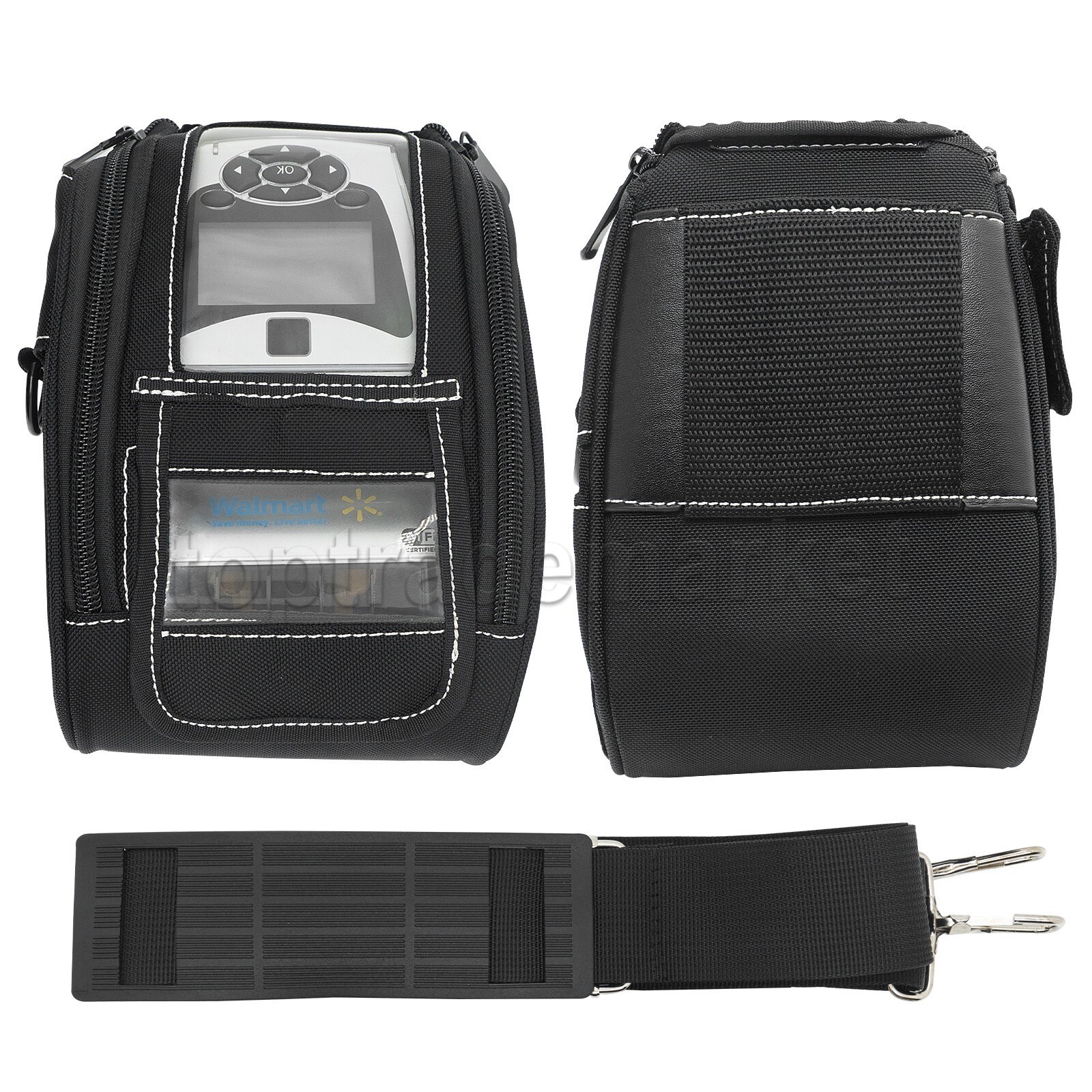 Soft Carrying Case Pouch Holster Storage Bag for Zebra ZQ620 QLN320 Printer