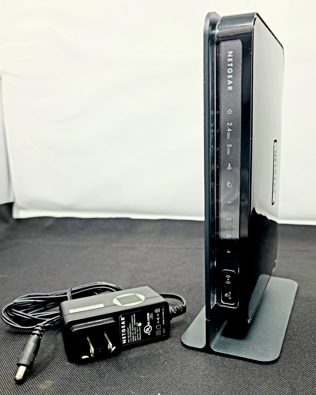 Netgear N600 Wireless Dual Band Gigabit Router WNDR3700 Bundle AC Adapter Tested