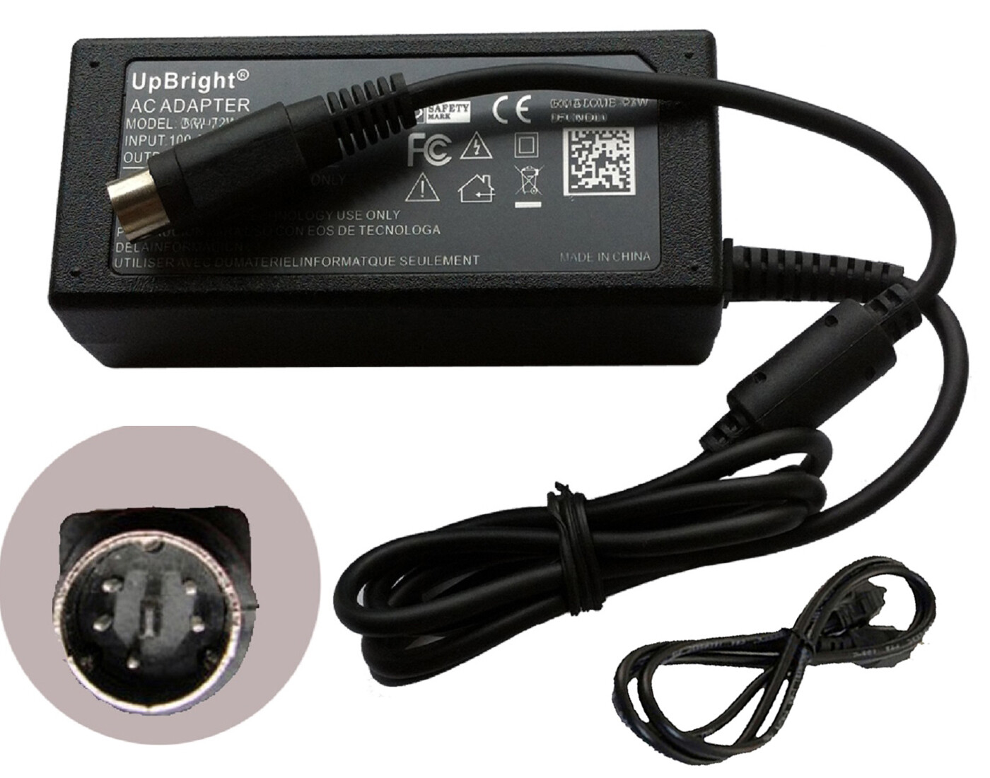 AC Adapter For Iomega Hard Disk Drive HDD HD 5V 12V DC Charger Power Supply Cord