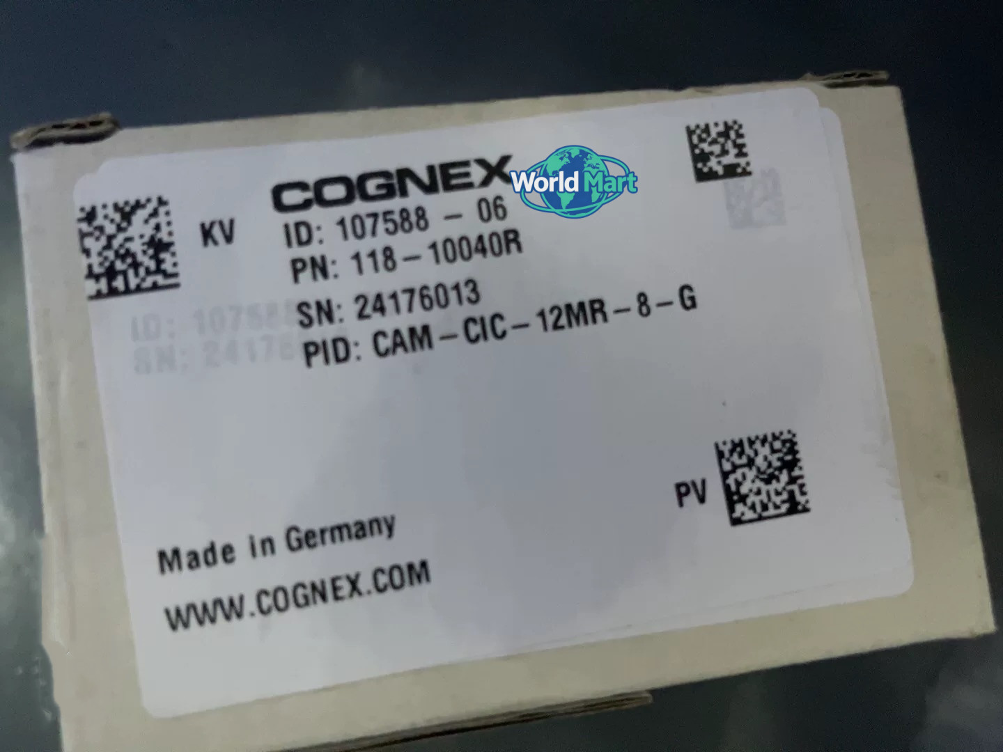 1PC new Cognex CAM-CIC-12MR-8-G Industrial Lens CAM-CIC-12MR-8-G