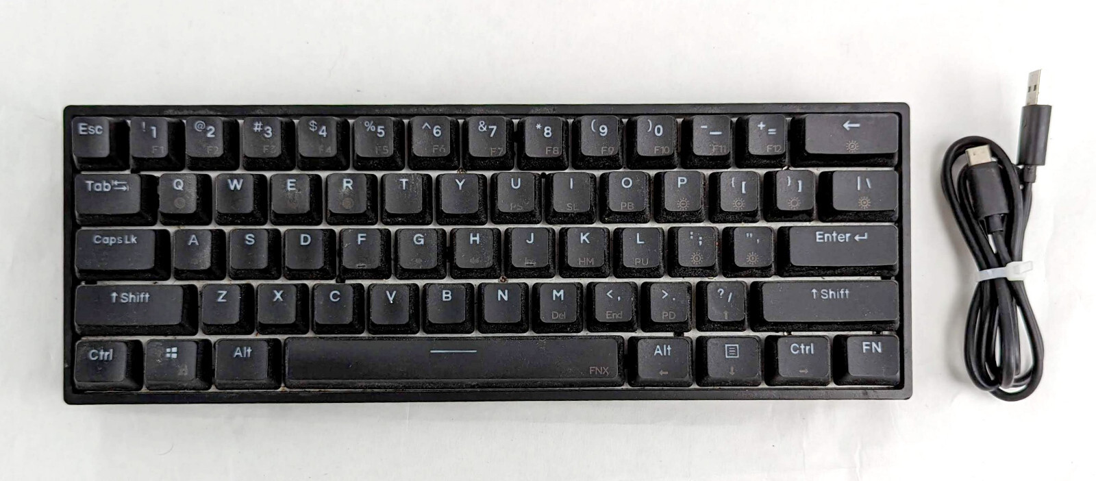 RGB DIERYA x KEMOVE DK61 Mechanical 60% Gaming Keyboard Gateron Brown Switches
