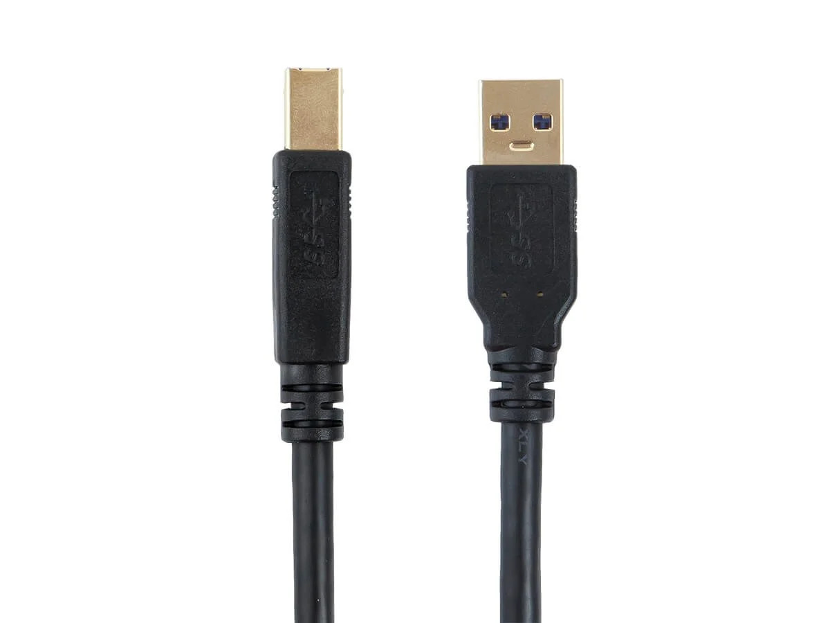 Monoprice Select Series 1.5ft USB-A to USB-B 3.0 Cable - Black