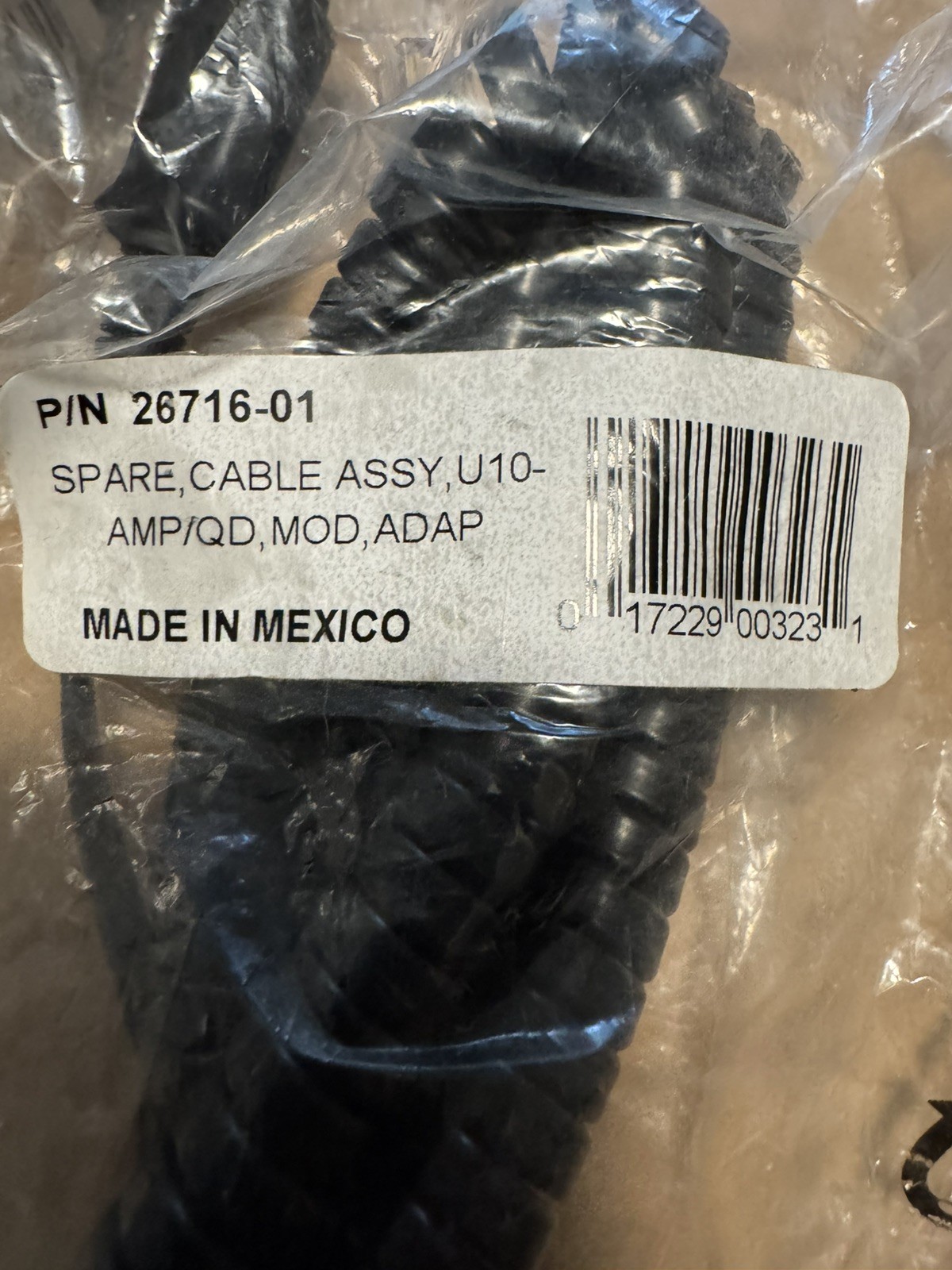 NEW GENUINE Plantronics disconnect cable 26716-01 M22 M12 M10 MX10 cord QD