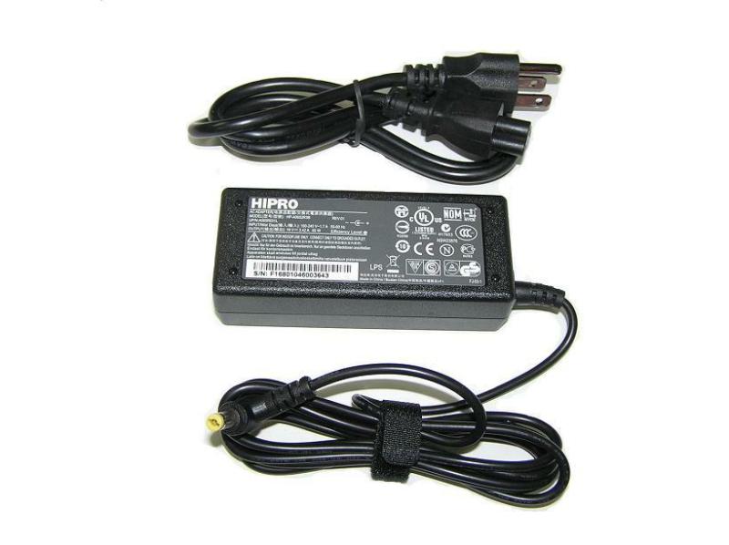 NEW Original Hipro 65 Watt AC Adapter HP-A0652R3B