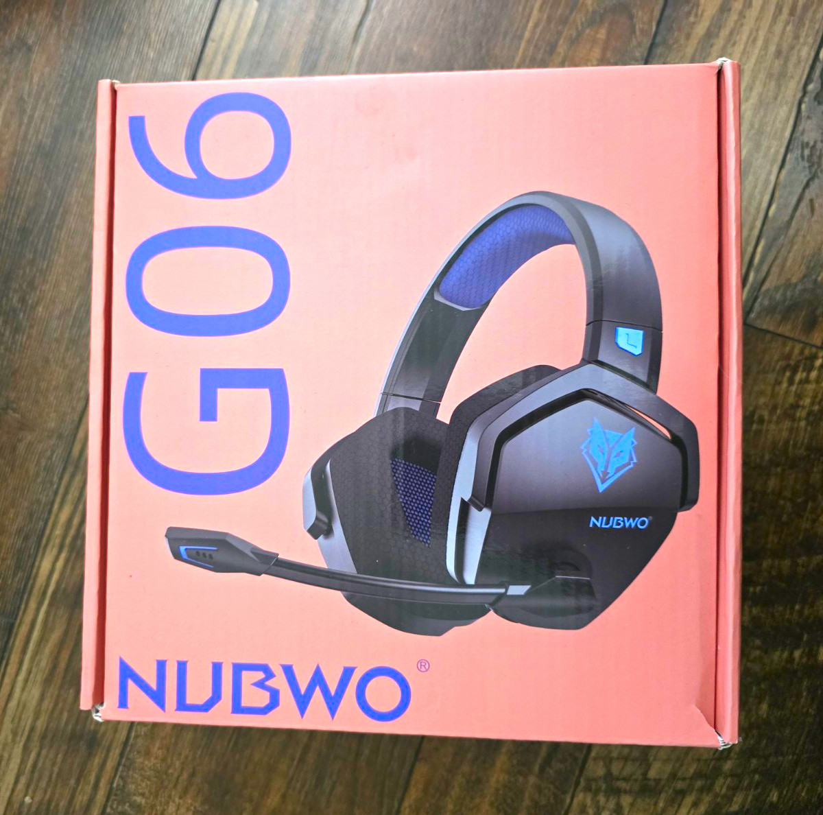 NUBWO G06-BT Wireless Gaming Headset Bluetooth/USB Dongle Boom Mic Very PERI