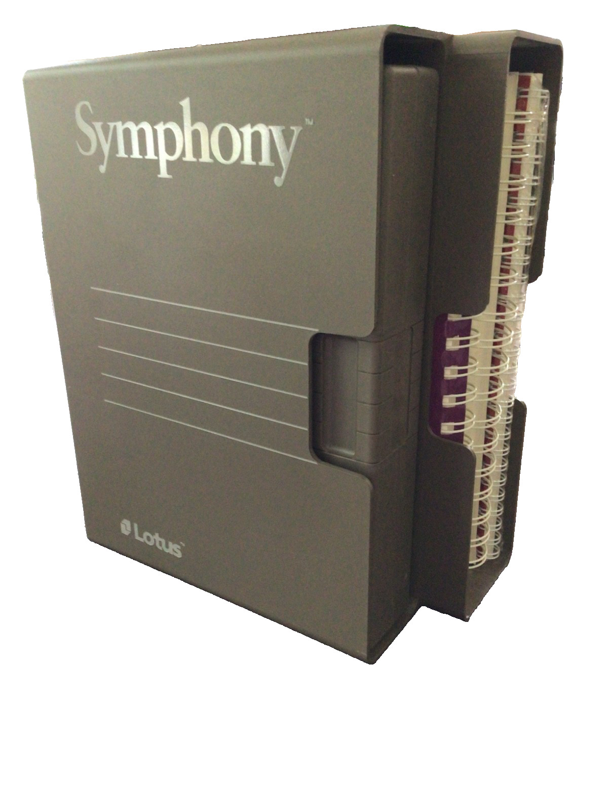 Vintage Software:  Lotus Symphony Release 1 P/N 89000 PC 5.25”