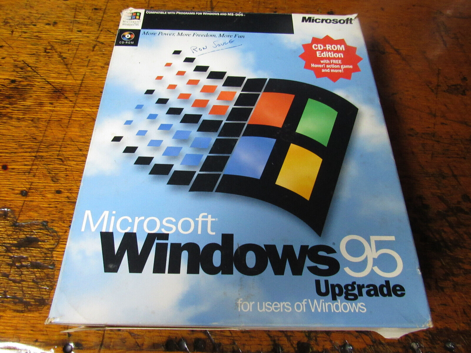 MICROSOFT WINDOWS 95 OPERATING SYSTEM UPGRADE PREOWNED