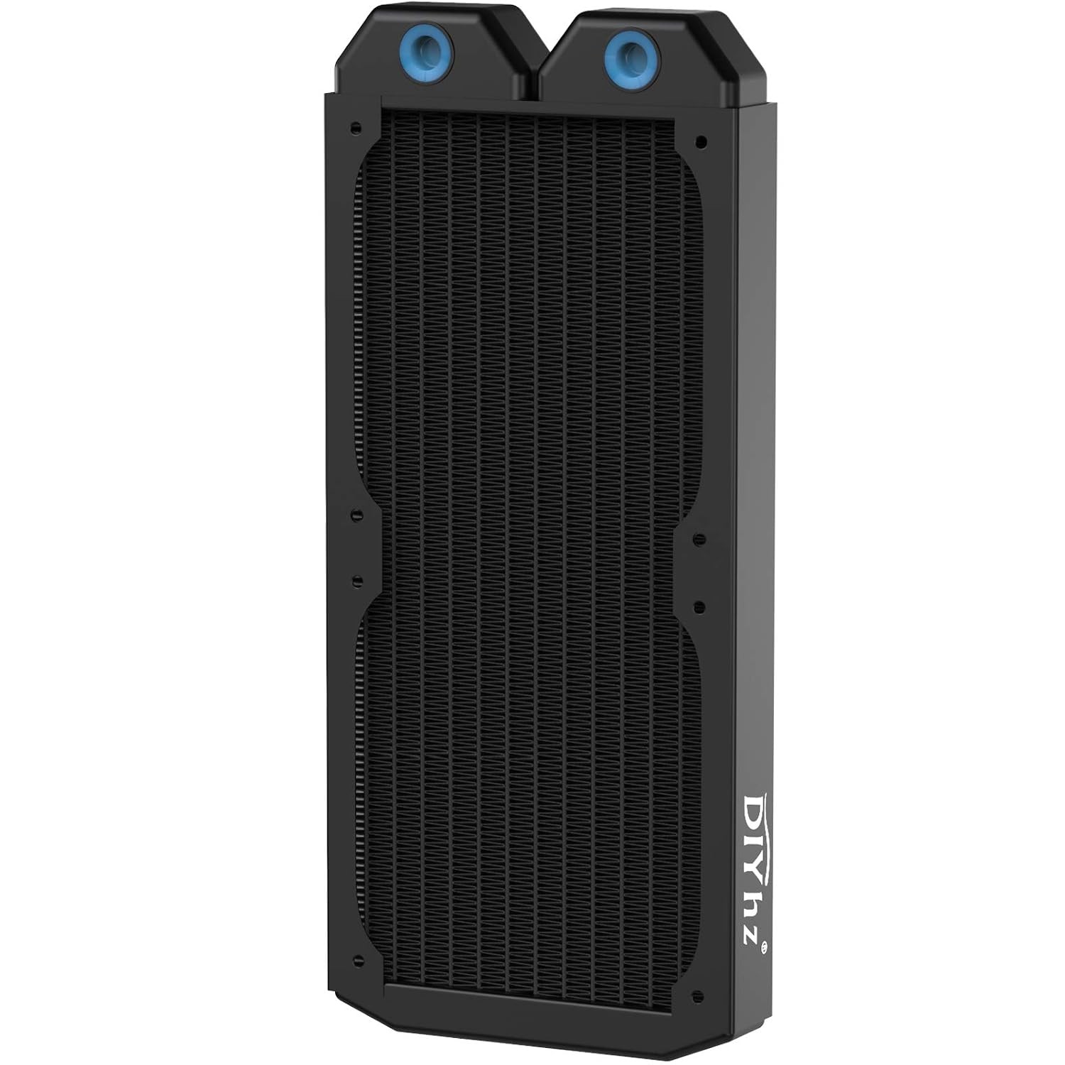 Water Cooling Computer Radiator, 12 Pipe Thick Copper Heat Exchanger Liquid Cool