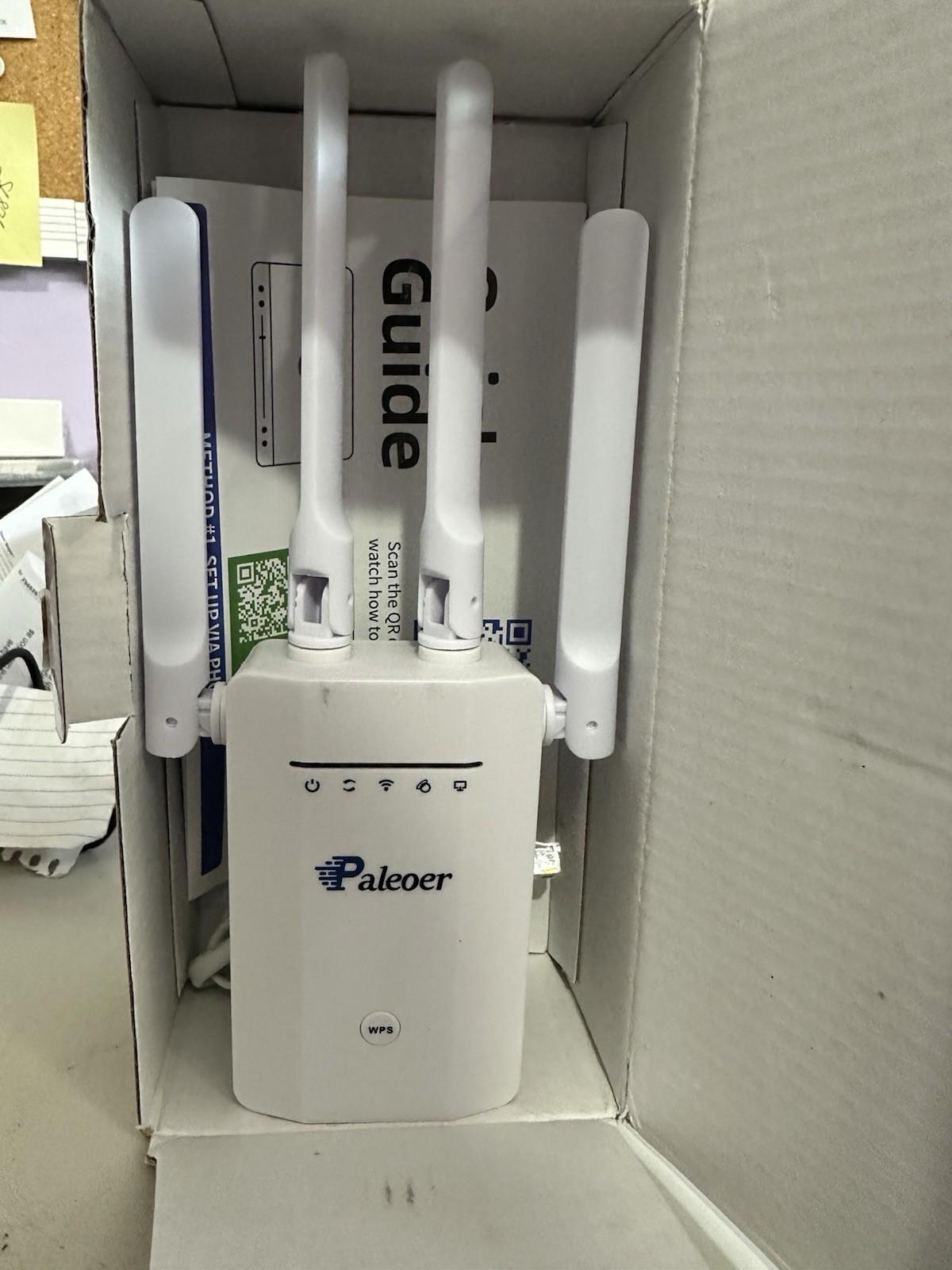 Paleoer 300M WiFi Range Extender RPT-004 2.4 GHz