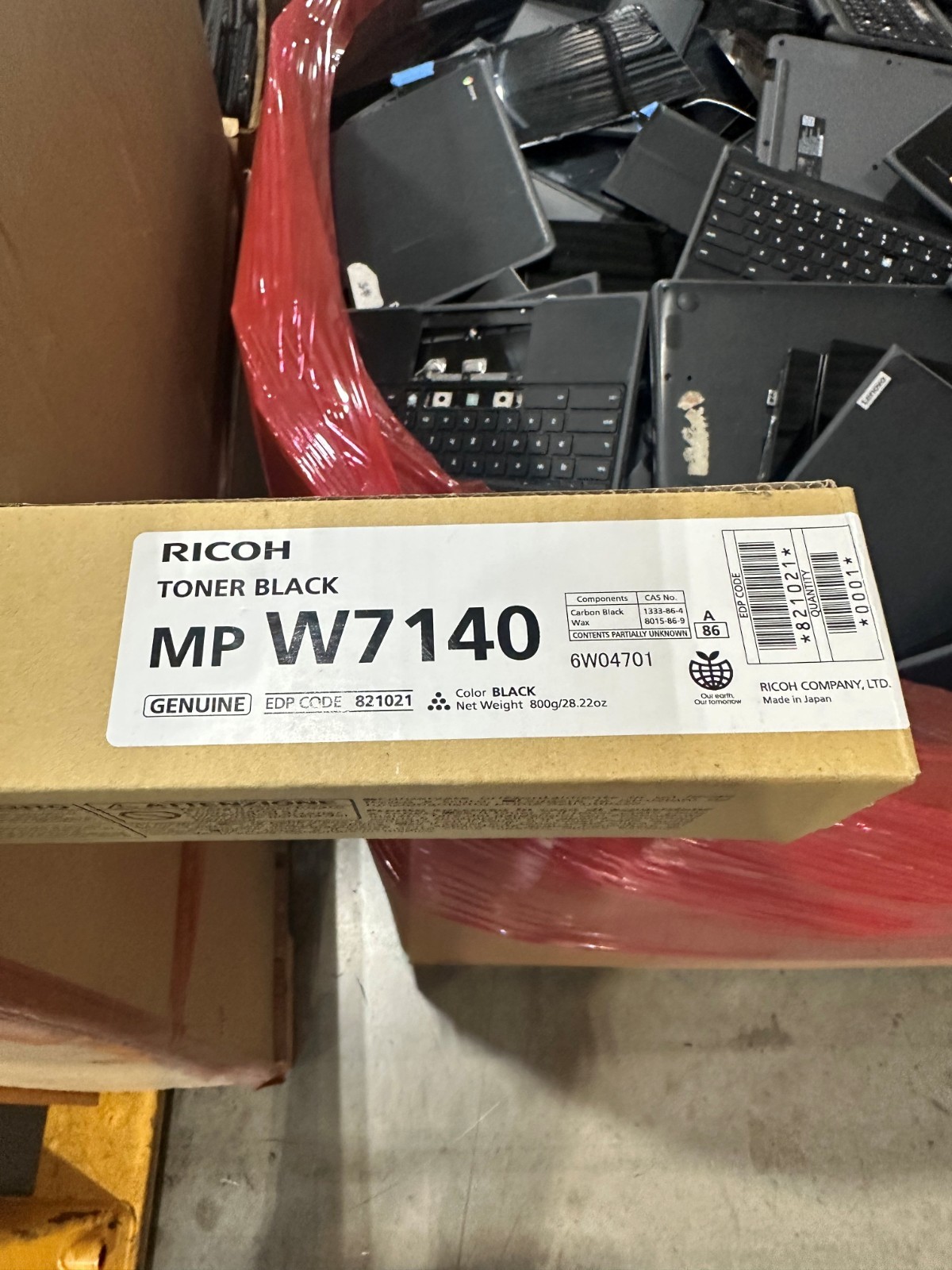 Ricoh MP W7140 Black 821021 Toner Cartridge New Sealed Box