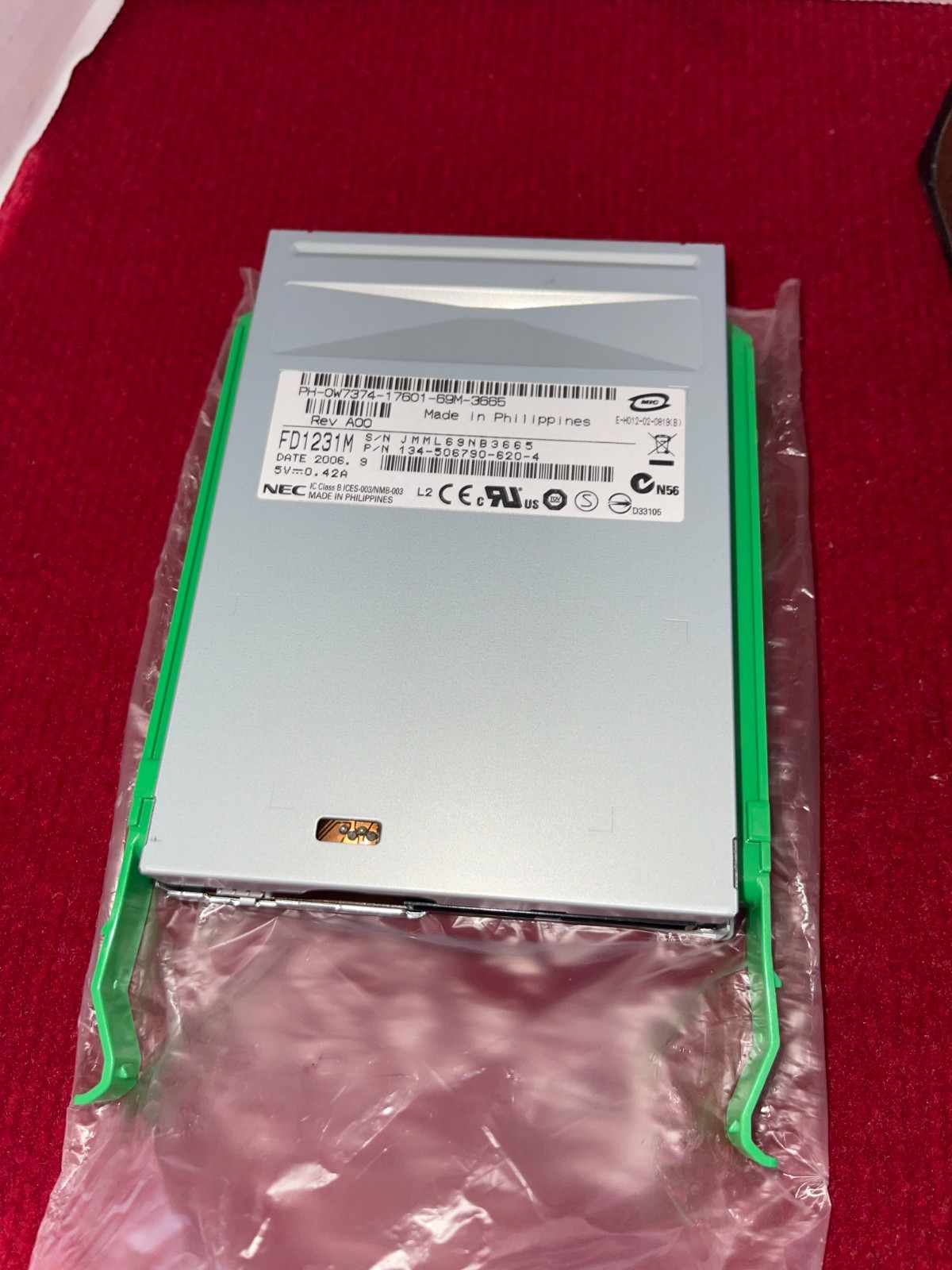 NEC FD1231M 3.5” 1.44MB Internal Floppy Disk Drive  Vintage PC