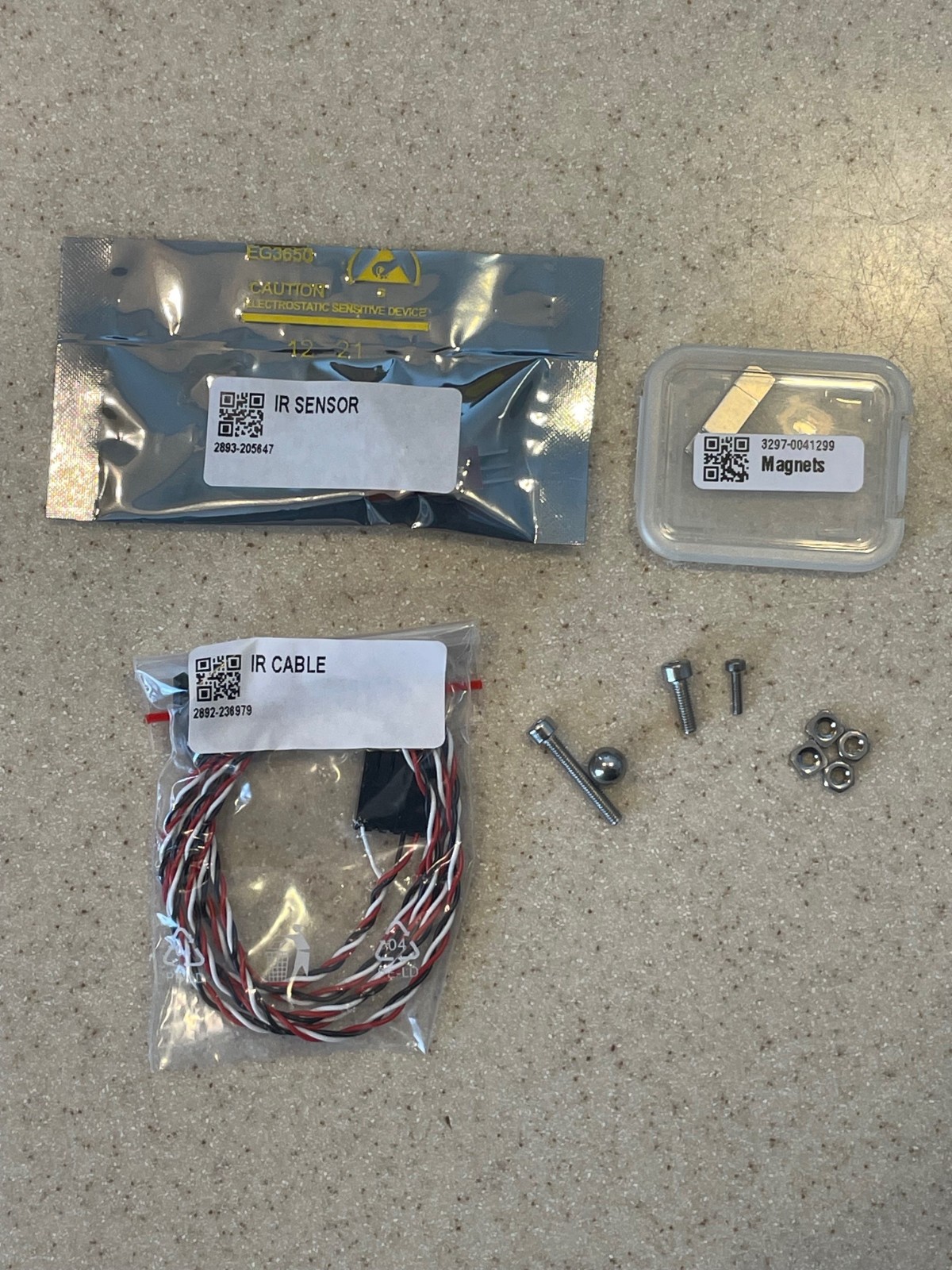 Original Prusa i3 IR Filament Sensor Magnet Upgrade Kit with Hardware