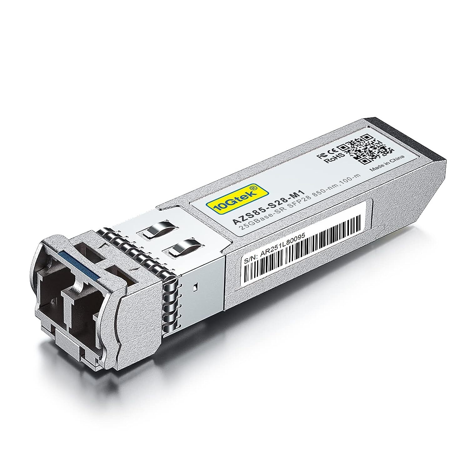 For Cisco SFP-25G-SR-S Transceiver, 25G SFP28 25GBase-SR MMF LC 850nm up to 100M