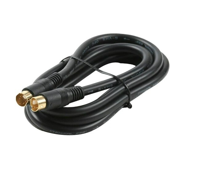 S-Video 4 Pin Male to Male, Cable 6ft long, ATI 6110004500 C219RM-004A, NEW