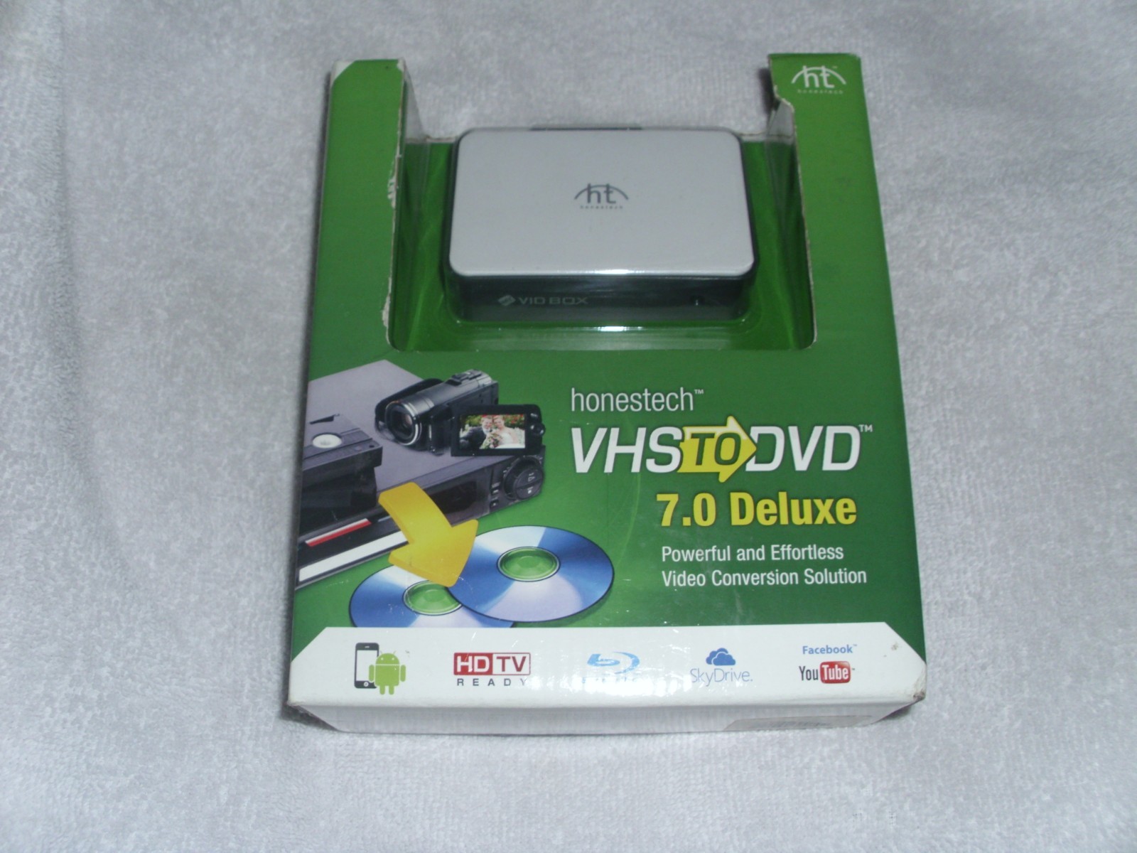 Honestech VHS to DVD/Blu-ray- 7.0 Deluxe- Video Conversion Solution USB Windows