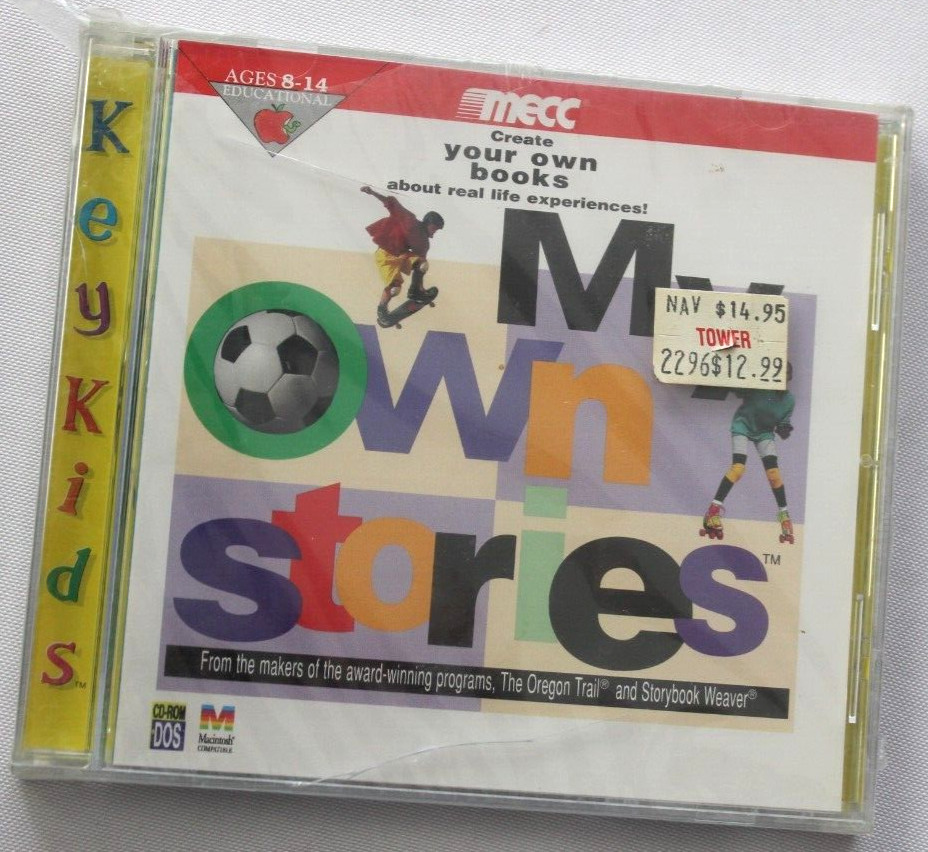 MY OWN STORIES MAKE YOUR OWN BOOKS MS DOS / MACINTOSH [MOSTLY SEALED]